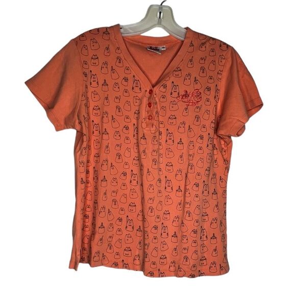 Vintage Tops - Vintage Top with Cats‎